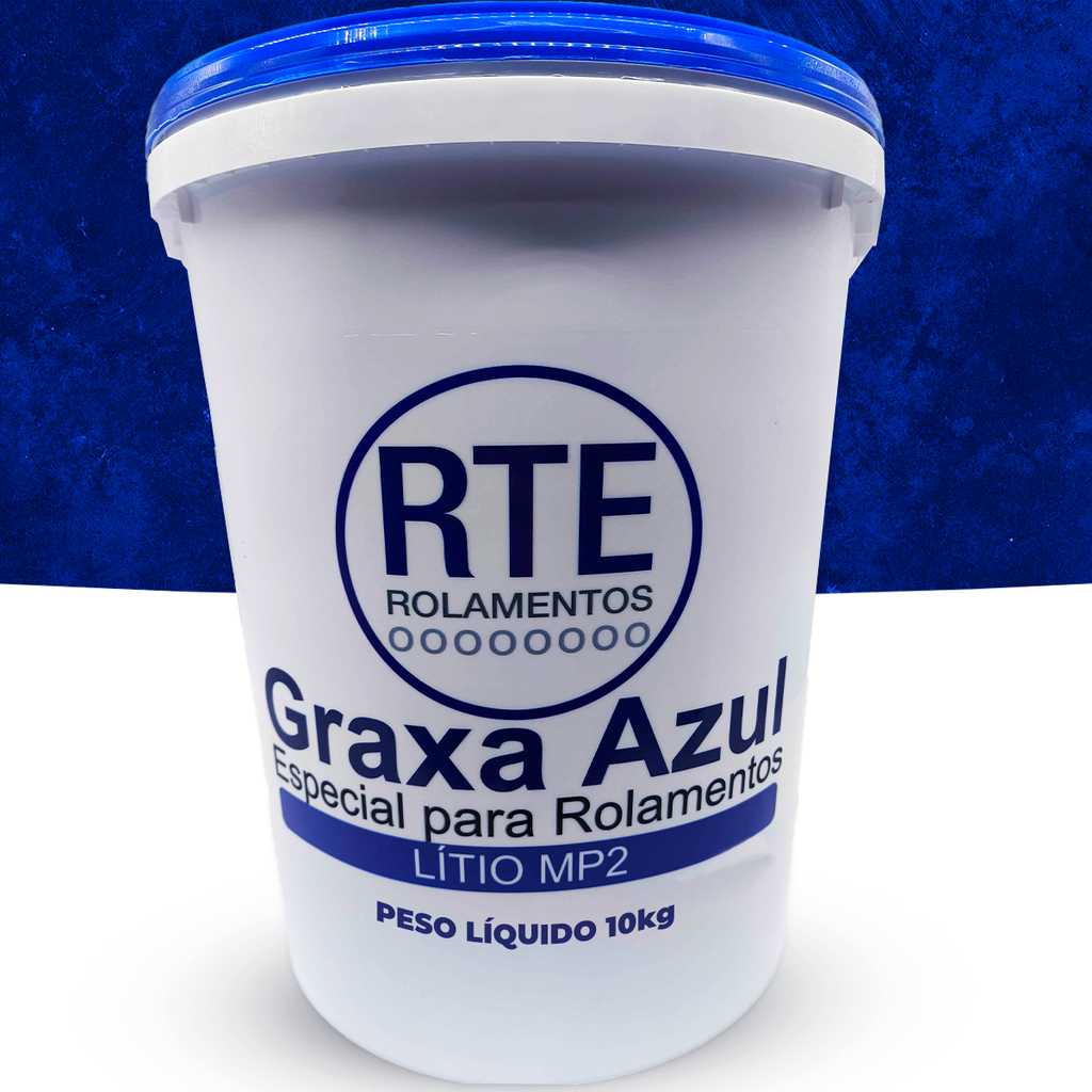 Graxa azul Lítio RTE MP-2 - Balde 10kg