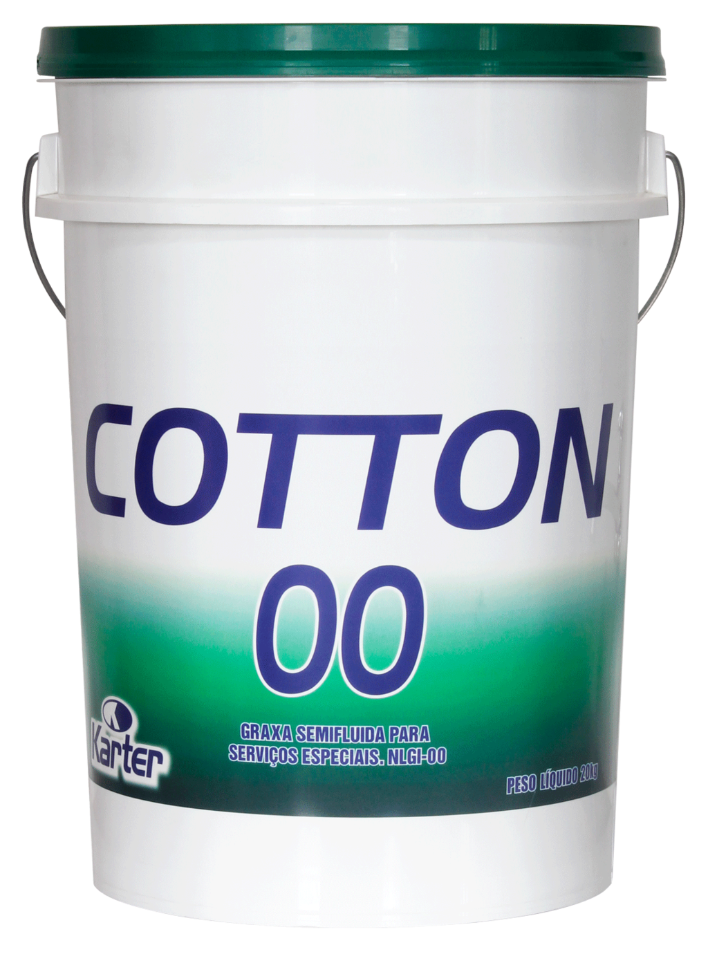 Graxa Cotton 00 Verde - Balde 20 Kg